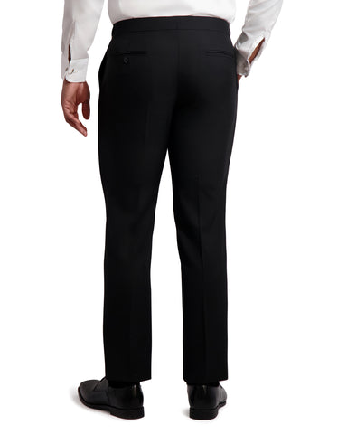 MENS SLIM FIT FORMAL TUXEDO PANT WITH BEADED STRIPE