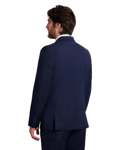 MENS "POWER STRETCH" SOLID SUIT SEPARATES - NAVY