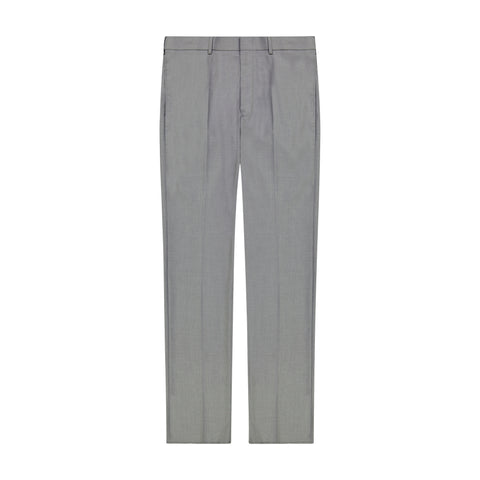 MENS "POWER STRETCH" SOLID SUIT SEPARATE - PANTS - GREY